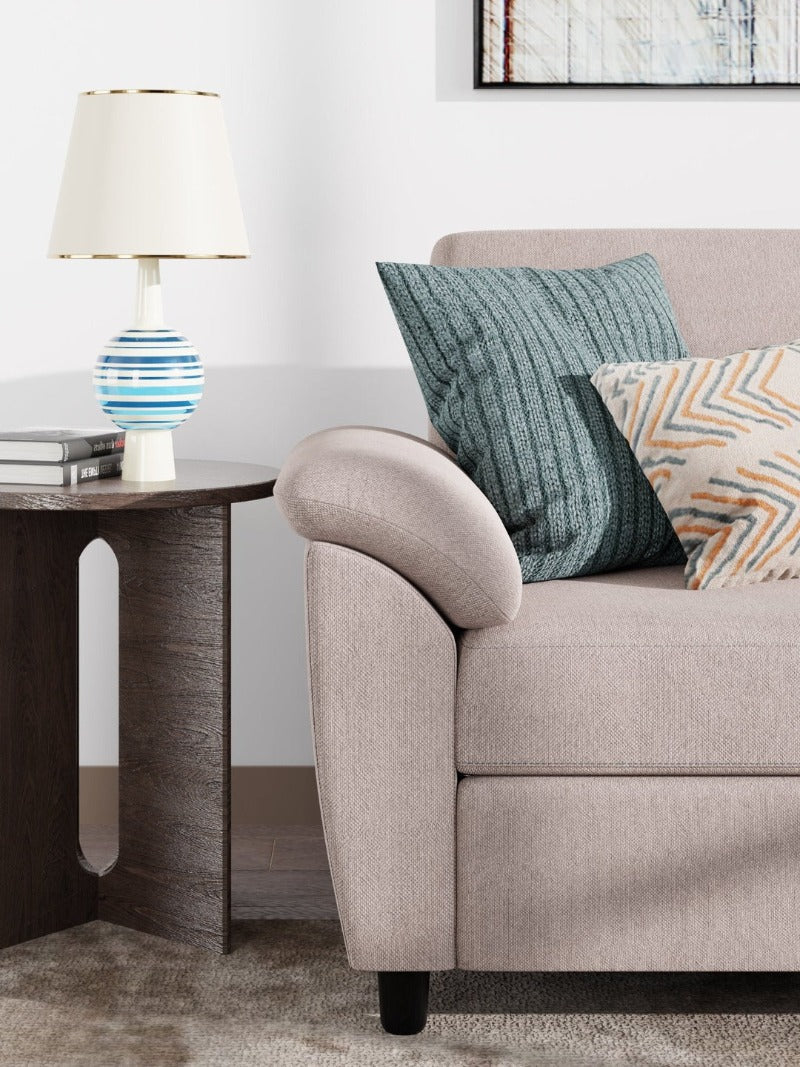 Walsunny 3 Seat L-Shaped Sectional Sofa With Movable Ottoman#color_khaki