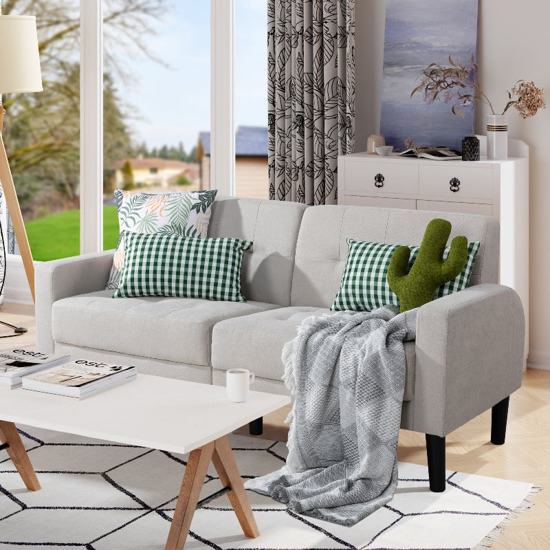 Walsunny 2-Seat 64‘’ Loveseat Sofa