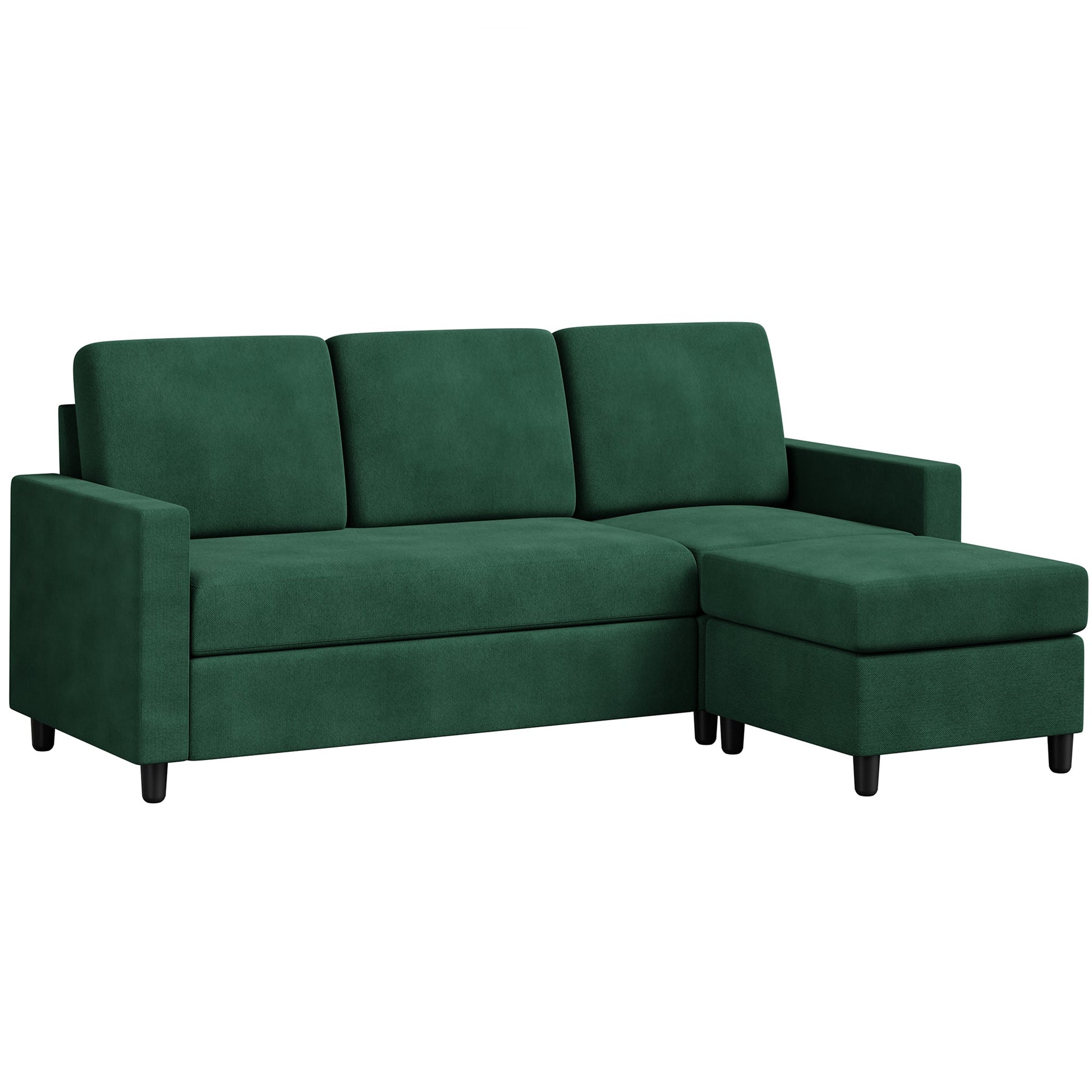 sectional couch #color_green