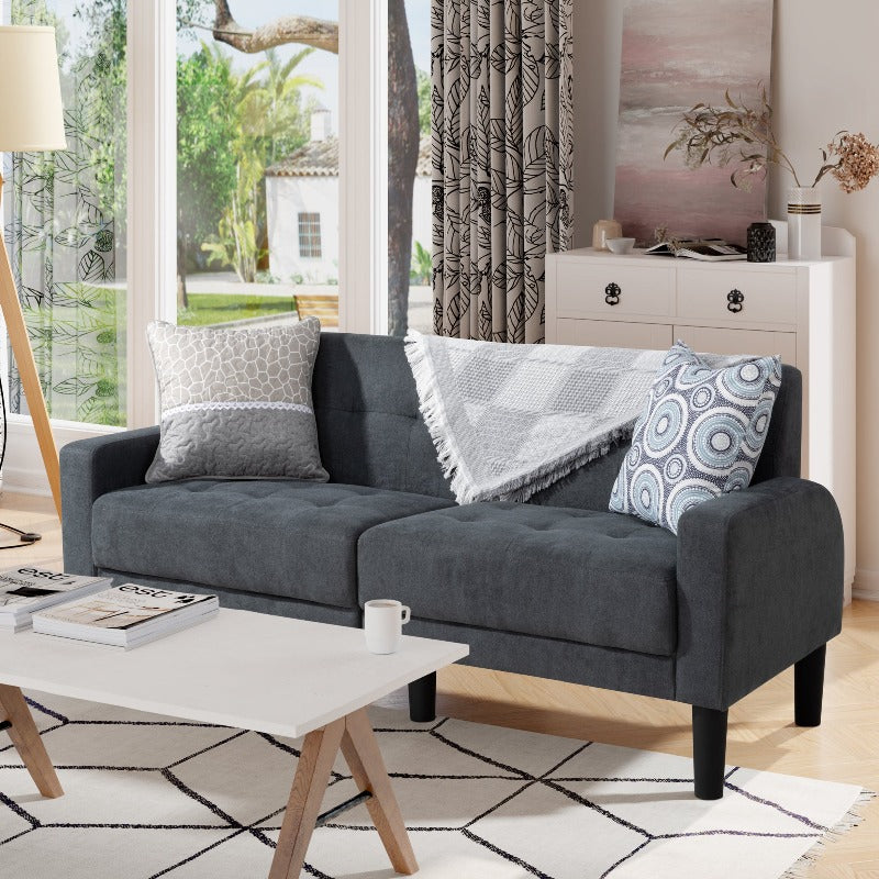 Walsunny 2-Seat 64‘’ Loveseat Sofa