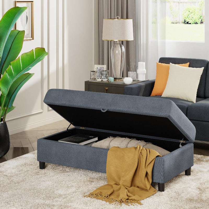 Walsunny Long Storage Ottoman