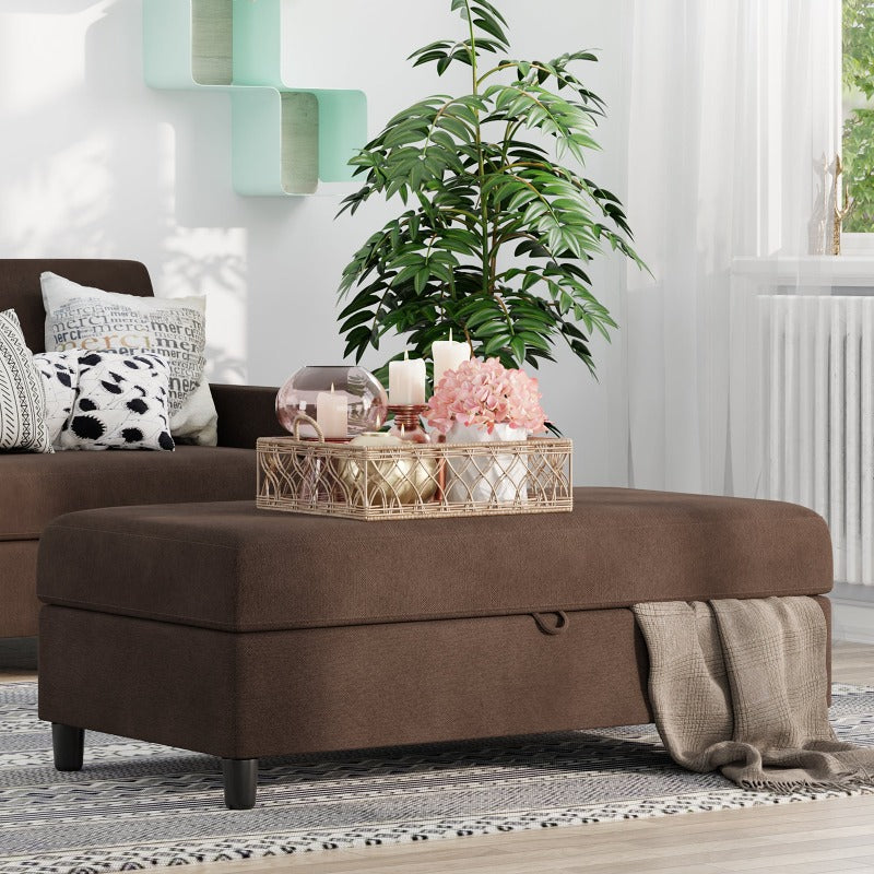 Walsunny Long Storage Ottoman