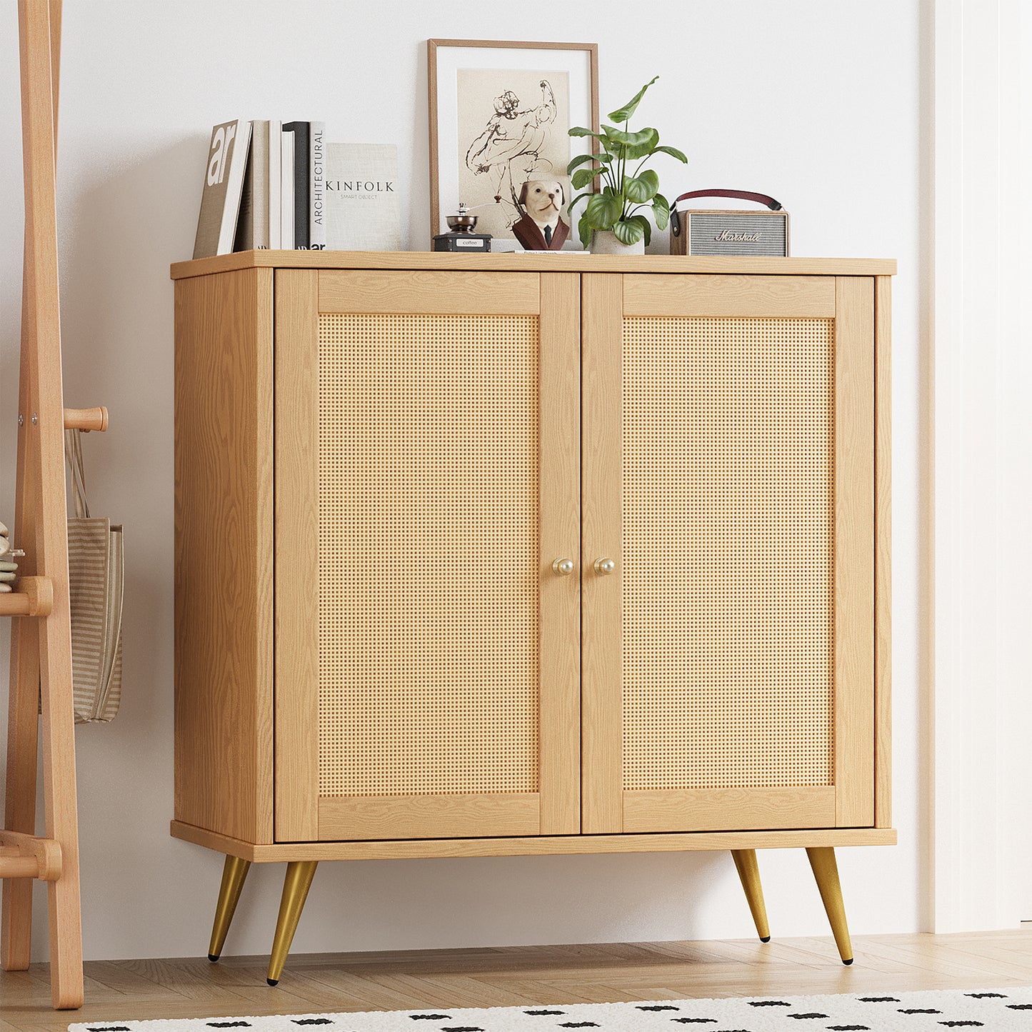 Walsunny Sideboard Buffet Storage Cabinet,Kitchen Storage Cabinet