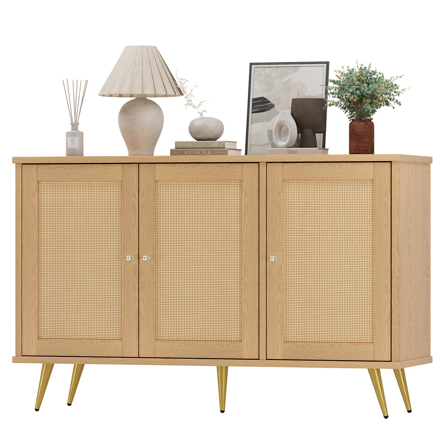 Walsunny Sideboard Buffet Storage Cabinet,Kitchen Storage Cabinet