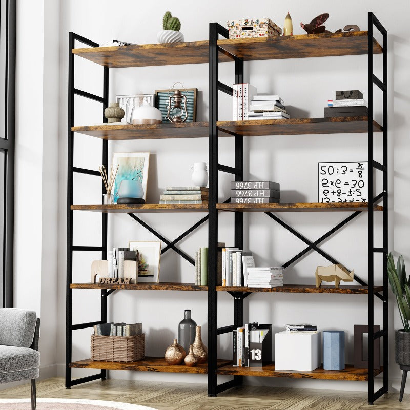 Walsunny 5-Tier Bookshelf