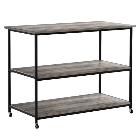 Walsunny 48‘’ Kitchen Multifunction Island & Bar Cart