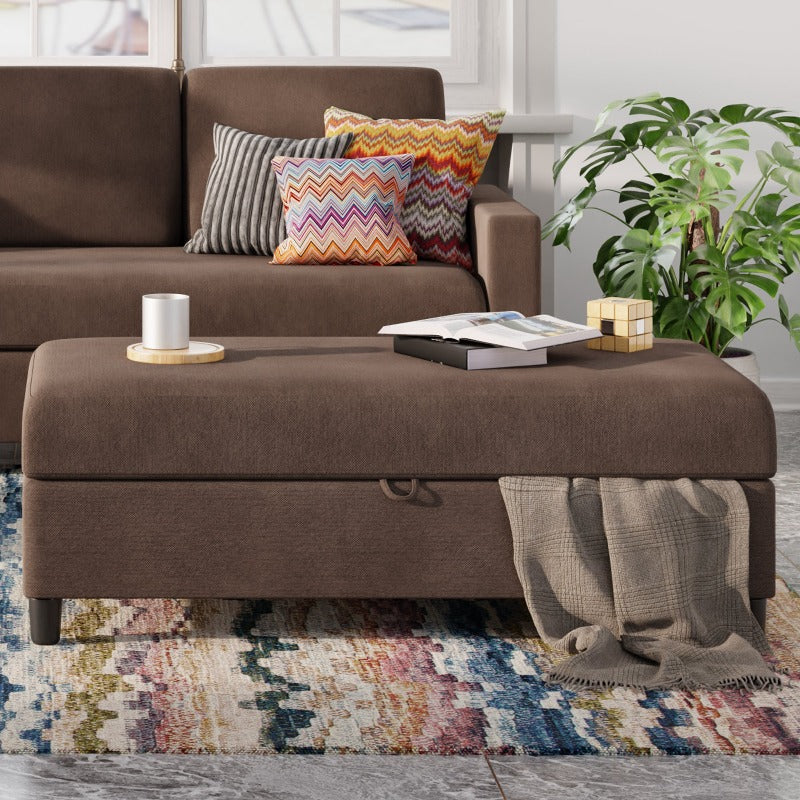 Walsunny Long Storage Ottoman
