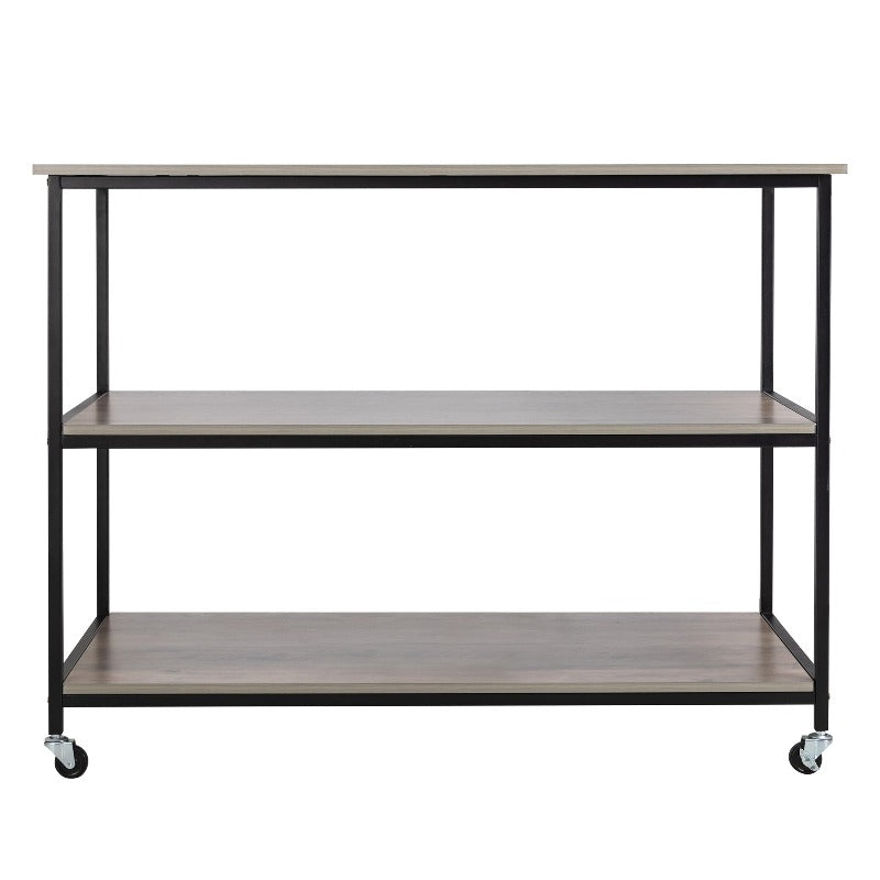 Walsunny 48‘’ Kitchen Multifunction Island & Bar Cart