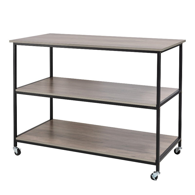 Walsunny 48‘’ Kitchen Multifunction Island & Bar Cart