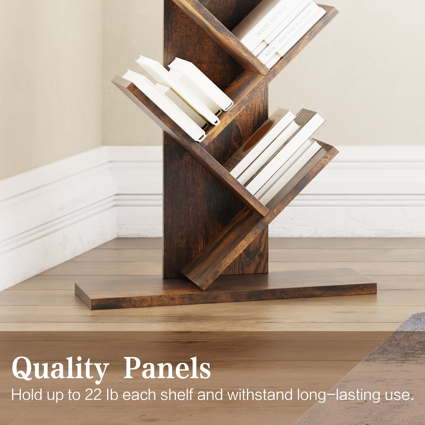 Walsunny Creative Design Tree Bookshelf