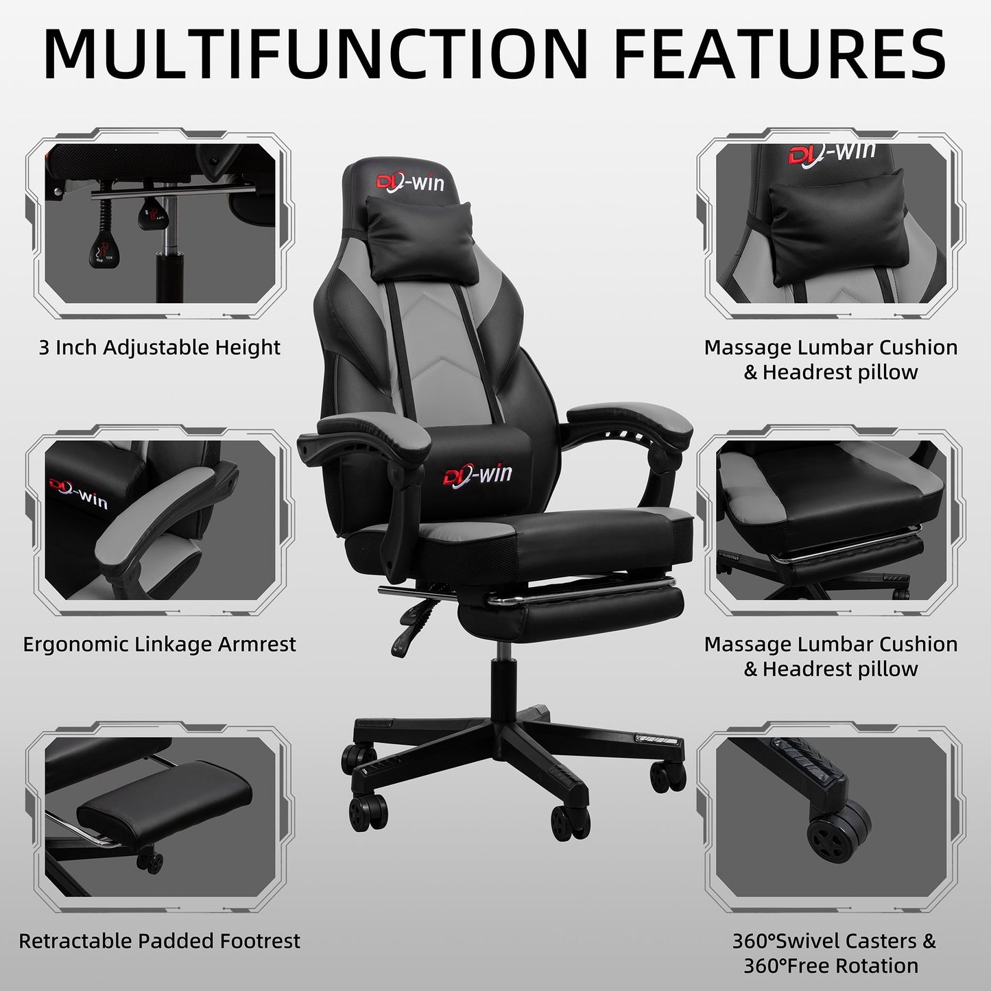 Gaming Chairs #color_grey