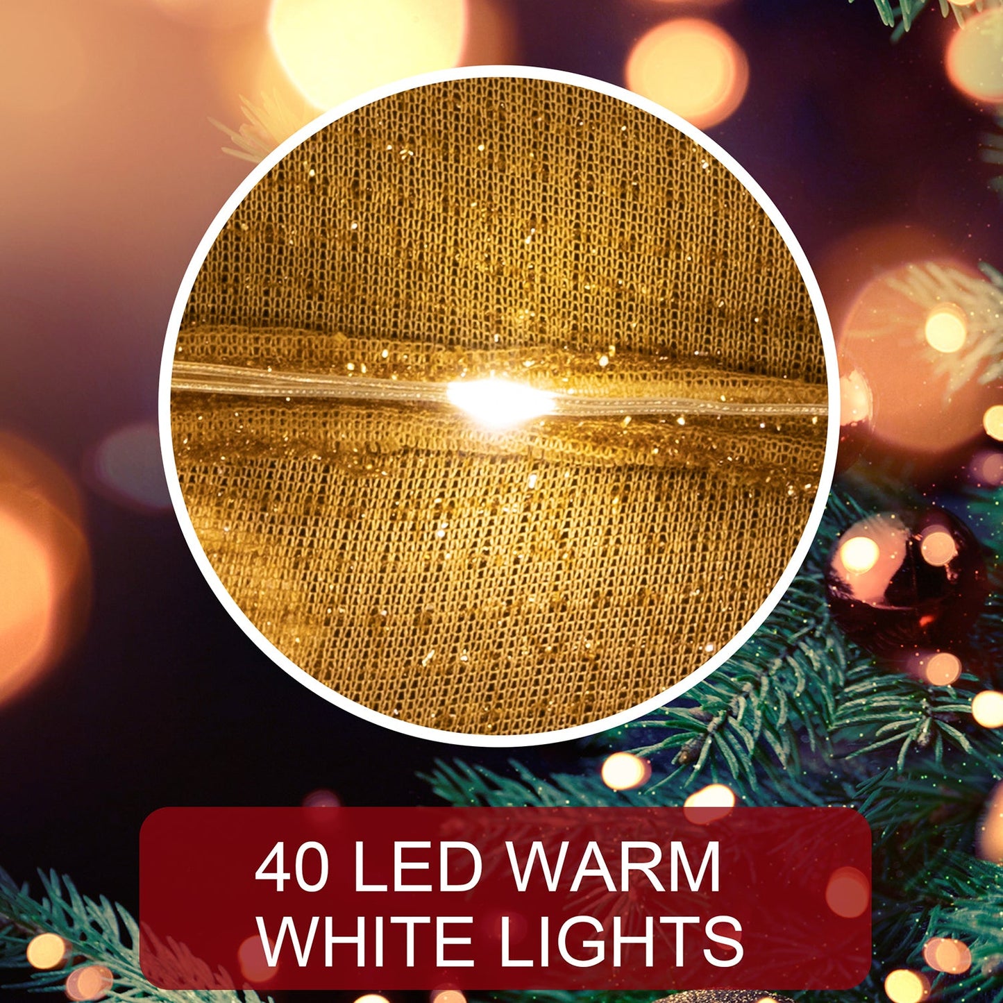 Walsunny LED Lighted Christmas Tinsel Wiener Dog, Yard Lights