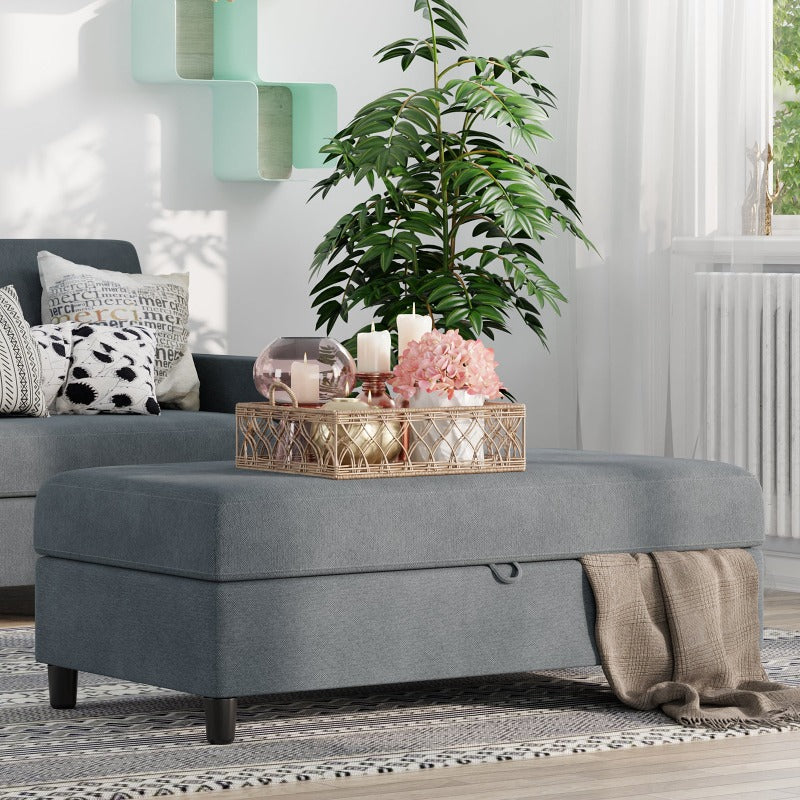 Walsunny Long Storage Ottoman