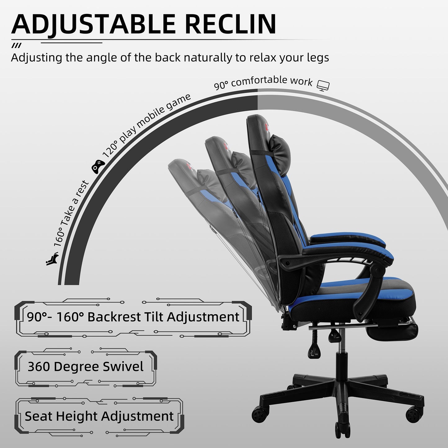 Gaming Chairs #color_blue