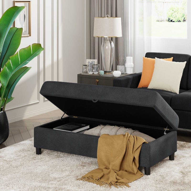 Walsunny Long Storage Ottoman