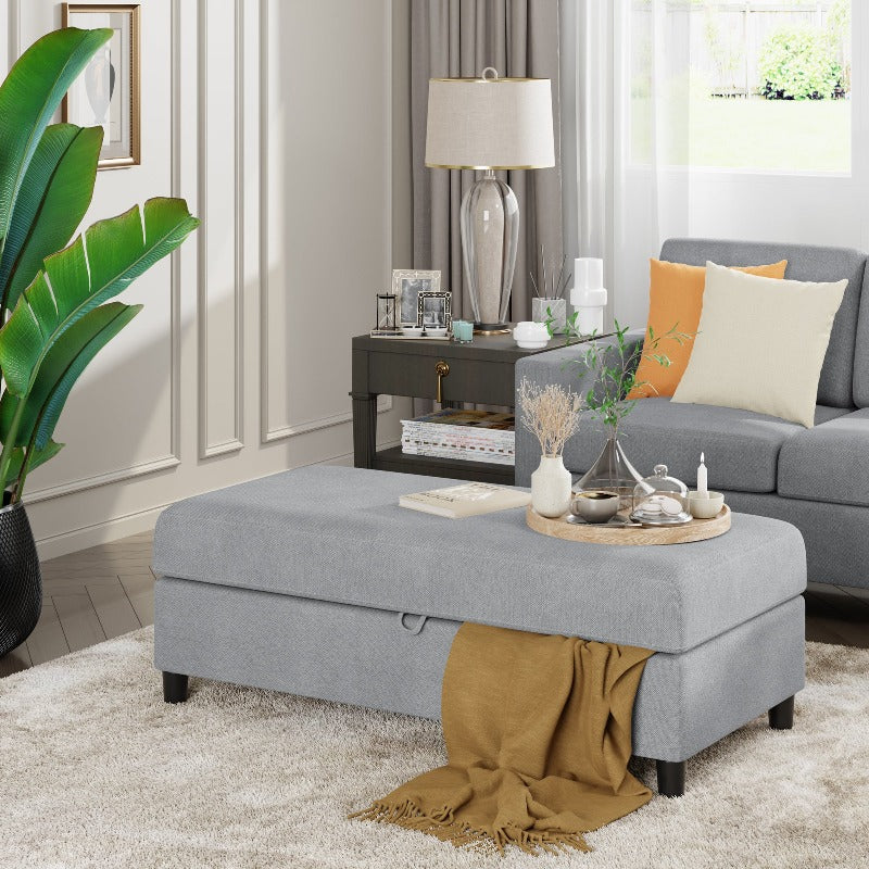 Walsunny Long Storage Ottoman