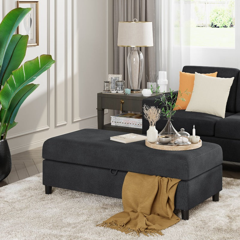 Walsunny Long Storage Ottoman